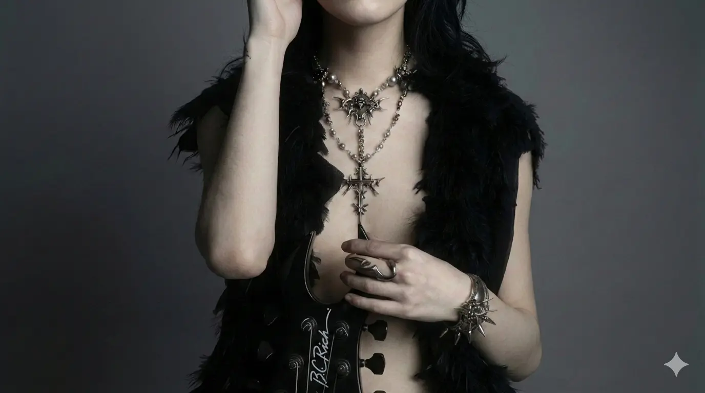 Mroczna biżuteria gotycka - naszyjniki i dodatki Obscura Jewelry